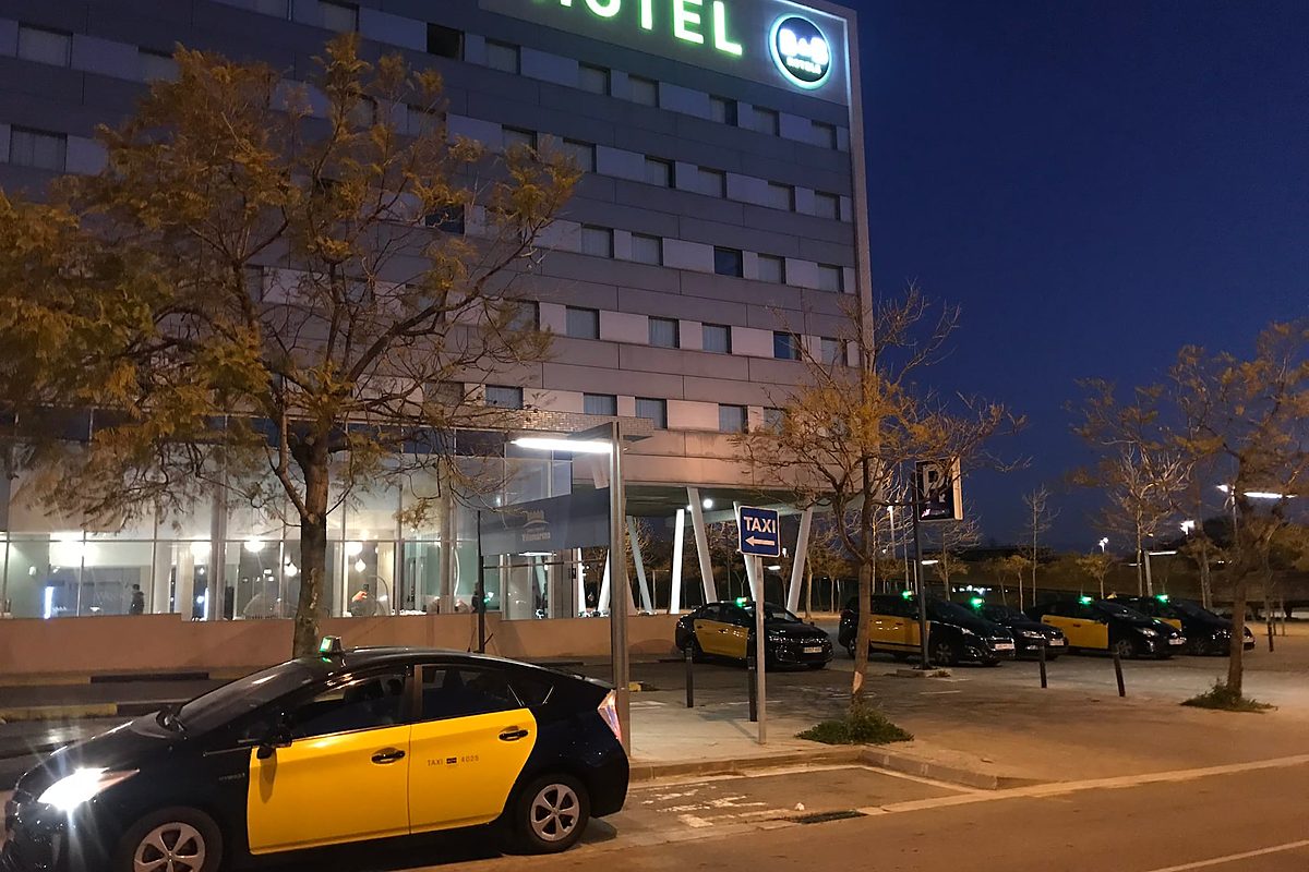 Servicio de taxi 24 horas para hoteles en Viladecans y Aeropuerto El Prat
